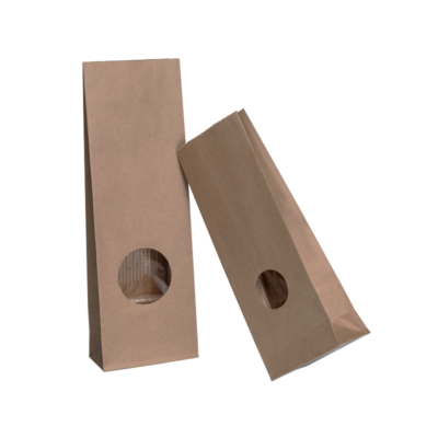 Sachet Kraft fenêtre recyclable