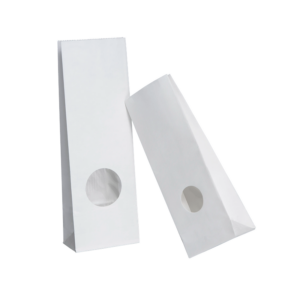 Sachet Kraft blanc fenêtre recyclable